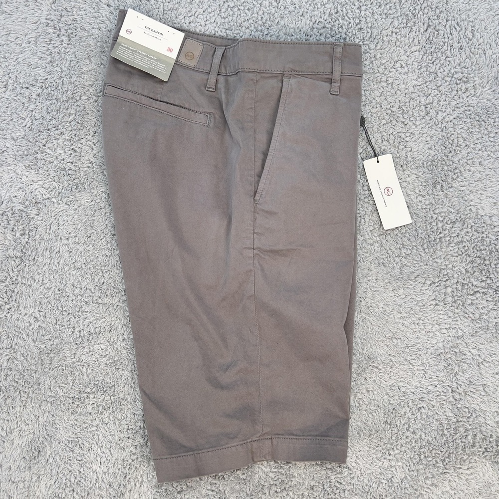 AG Tailored Shorts Mens 30 Beige 11" Adriano Goldschmied Griffin Stretch Golf
